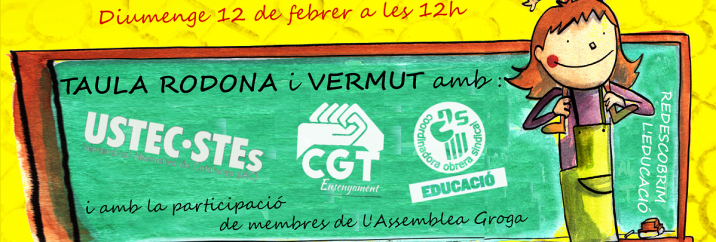 Jornada de debat: "Condicions laborals i educació pública: una sola lluita?"